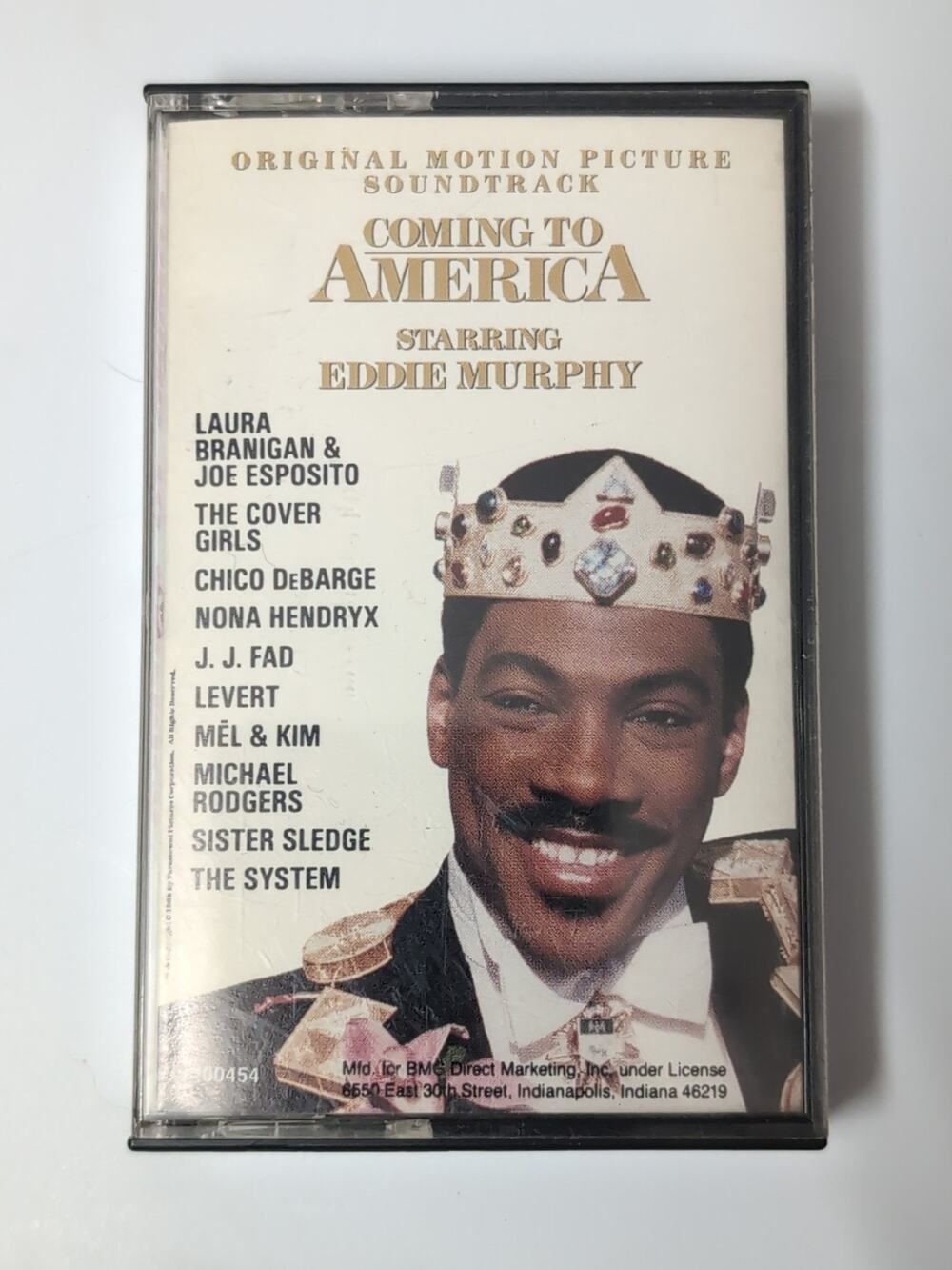 Coming To America Original Motion Picture Soundtrack Cassette Tape Eddie Murphy